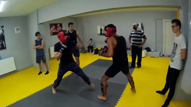 Jena vs  Onur MMA Sparring