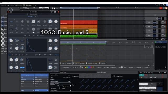 作曲支援機能によるオリジナルの制作 ～ 無料DAW Waveform Freeの使い方 ～