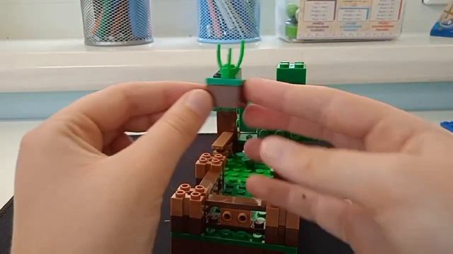 Мій LEGO майнкрафт світ(2 частина)