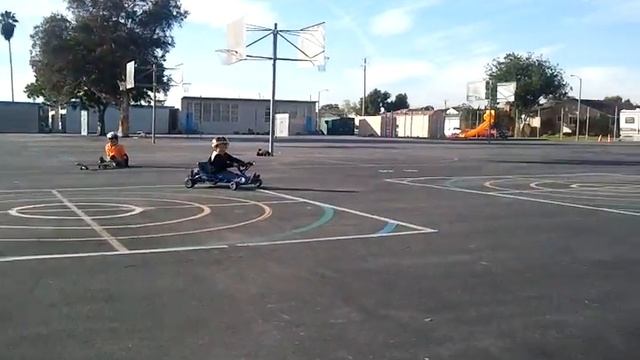 Kalani go kart drift.
