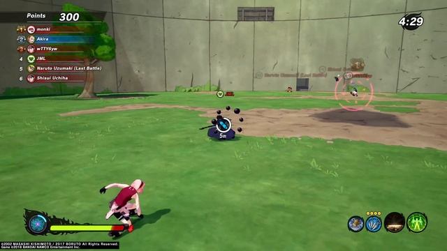 SHINOBI STRIKER: Playing as Sakura Haruno