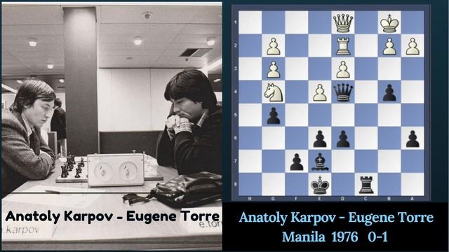 Karpov Vs Torre !0-1