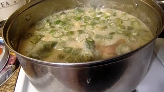 How To Cook Butter Peas With Okras