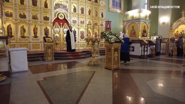 Владивосток Крещение,Покровский храм (19 января 2024).