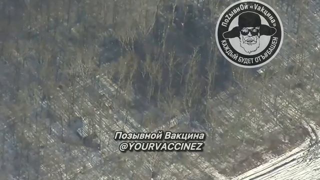Удар "Искандера" с воздушным подрывом по опорнику ВСУ в Сумской области. Около деревни Боромля пр...