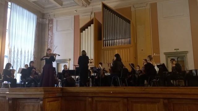 А. Вивальди. Концерт Лето. 1 часть. Каденция. Исп. Маргарита Актисова.mp4