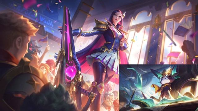 Caitlyn Academia de Batalha - "Lux" - "Swain" - "Wukong" - "Yone" - "Yuumi" - "Ezreal" - "Garen" ..