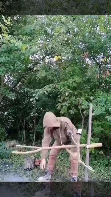 Стойка для костра своими руками.