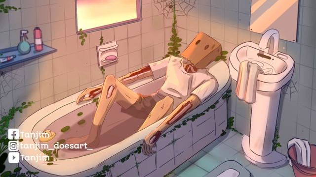 Resting!!! ( 2d short animation using ibis paint x)