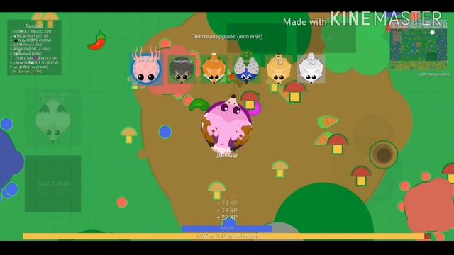 Играю в mope.io получилось круто