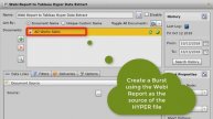 Web Intelligence to Tableau HYPER Data Source