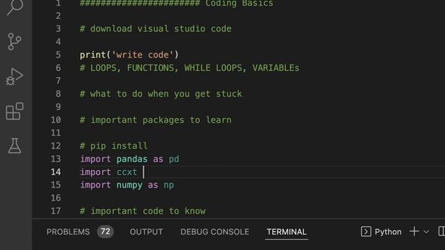 1. Coding Basics & Things You Need To Know