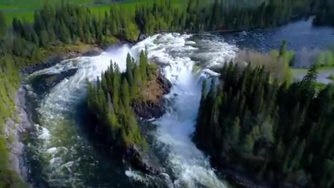 НАСЛАЖДЕНИЕ СПОКОЙНОЙ МУЗЫКОЙ И ПРОГУЛКА ПО КРАСИВЫМ МЕСТАМ - ВОДОПАДЫ, ШУМ ВОДЫ - ПСИХОРЕЛАКС