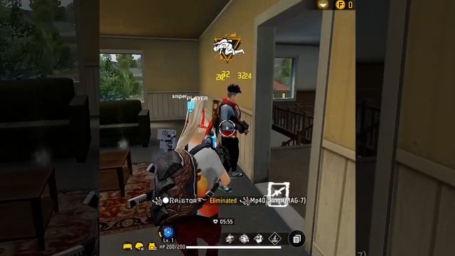 #short (85/365) [TVG] B'r RANK 1vs2  || BIZON 1vs2 ONLY RUSH GAMPLAY || 1vs2 BIZON IMPOSSIBLE CLUTC