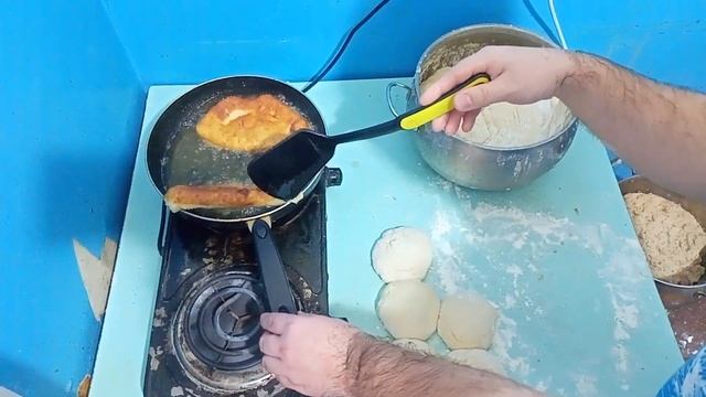 Как пожарить чебуреки вкусно в масле своими руками1080P456251387