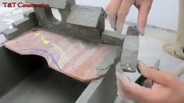 aquarium mini bahan foam bekas 3