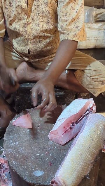 Delicious Big Koral Fish Cutting By Expert Fish Cutter || #shorts