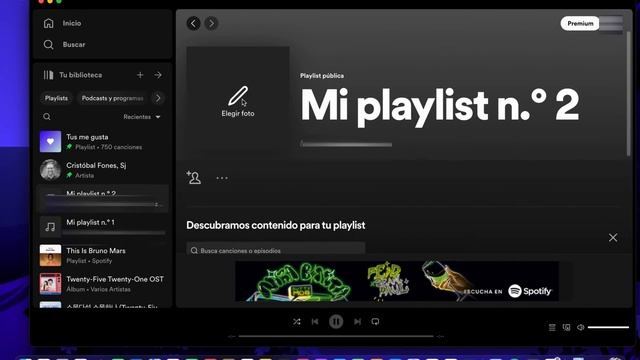 Cómo hacer una lista de reproducción en Spotify (PC)