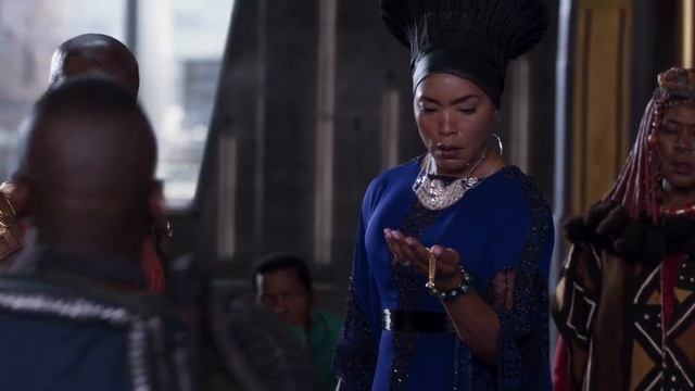 Black Panther (Чёрная Пантера) - Angela Bassett, Michael B. Jordan, Chadwick Boseman, 2018