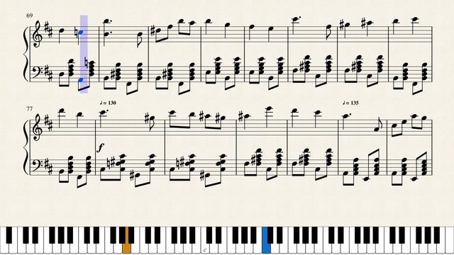 Cigány tűz Variations piano Cigany tuz Csardas Gypsy fire Цыганский огонь