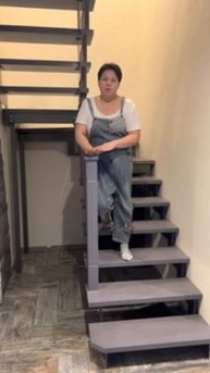 Лестница на металле! Отзыв довольного клиента!