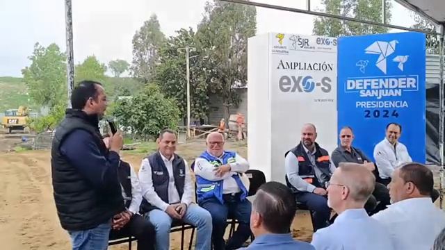 ‼️ Colocación de la primera piedra de ampliación de la empresa EXO S en San Juan del Río.