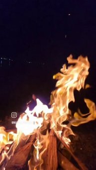 Лето.Костер.