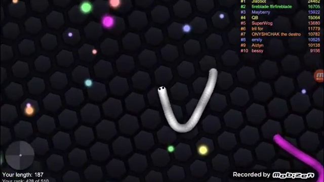 Slither.io проста класс учимся играть.