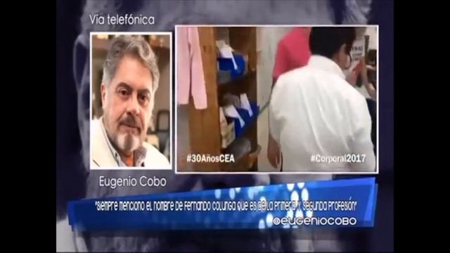 JAVIER POZA entrevista a Eugenio Cobo por 30 años del CEA -  Fernando Colunga es el mejor alumno