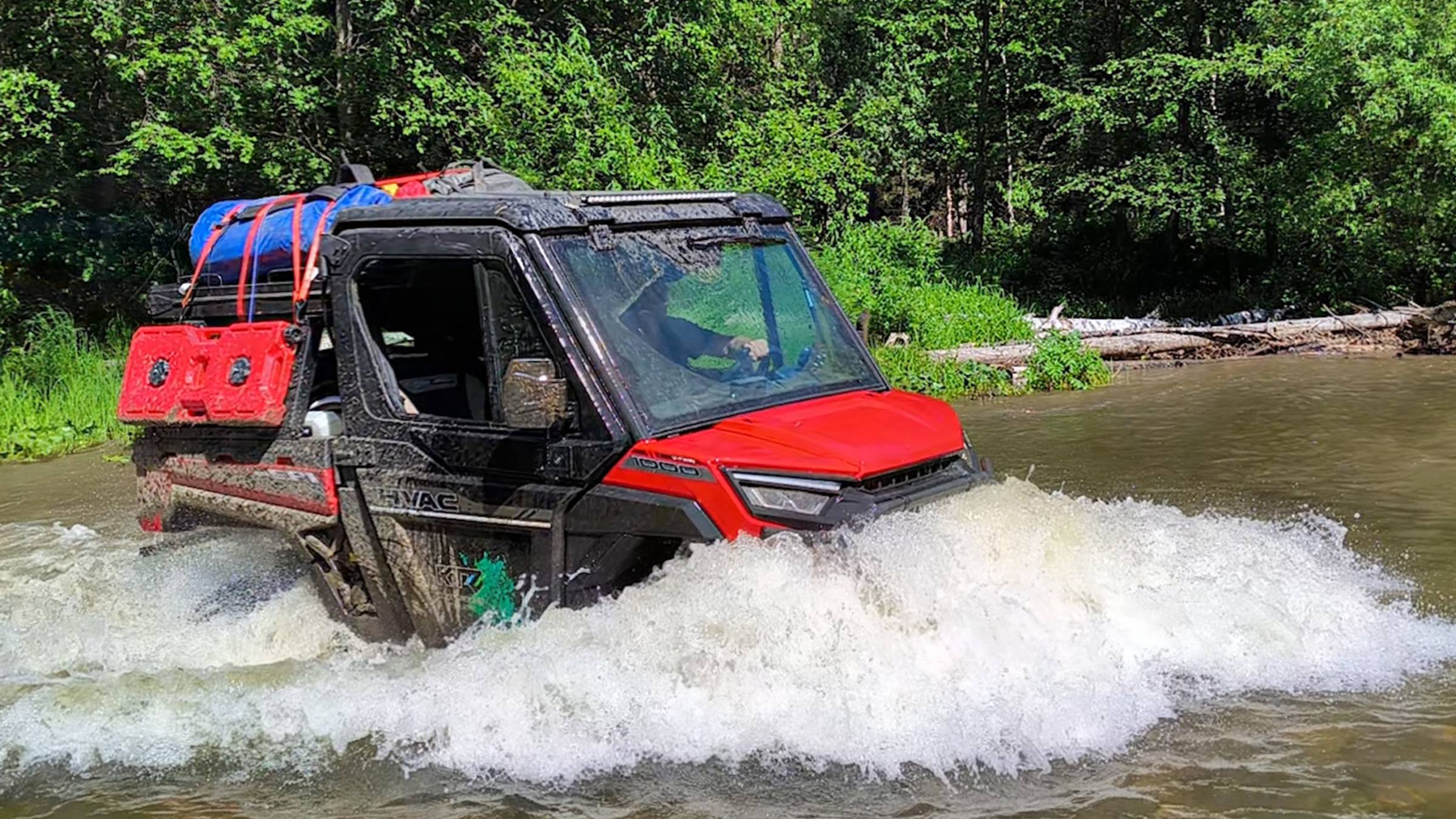 AODES Workcross. Замер проходимости, тест защиты и багажной системы в Уральских горах.