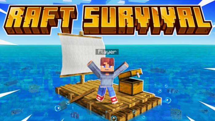 Raft В Minecraft!(НЕ ОДИН!)