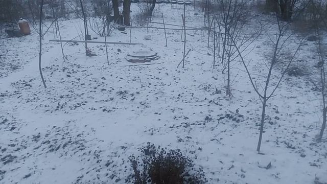 Зима много снега природа