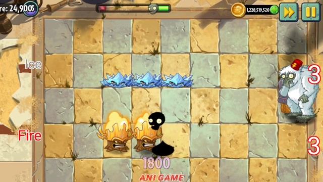 PvZ 2 Team FIRE vs Team ICE - Who Will Win? - Pvz 2 Team Plant Vs Team Plant