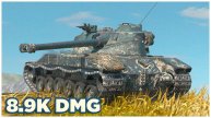Bat.-Châtillon 25 t 8.9К УРОНА 7 ФРАГОВ Tanks blitz