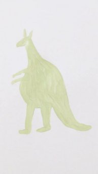 Kangaroo Acrylic Painting for Kids! Learn Animals #shorts #painting #art #viral