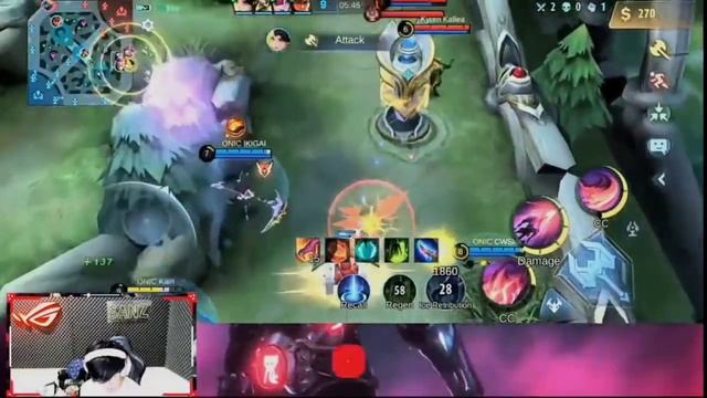 WOW !!! REVIEW RANK NEW HERO ARLOTT DAMAGE 999% BY ONIC KAIRI - MOBILE LEGENDS