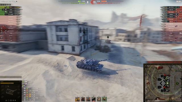 Мир танков. WOT. Бой на СТ-1. Взял 6 фрагов и 8.4К урона