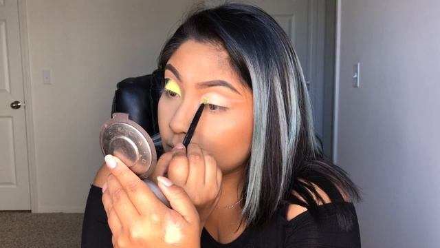 NEON GREEN LOOK USING THE PRISM PALETTE | ZiRi ZiRi