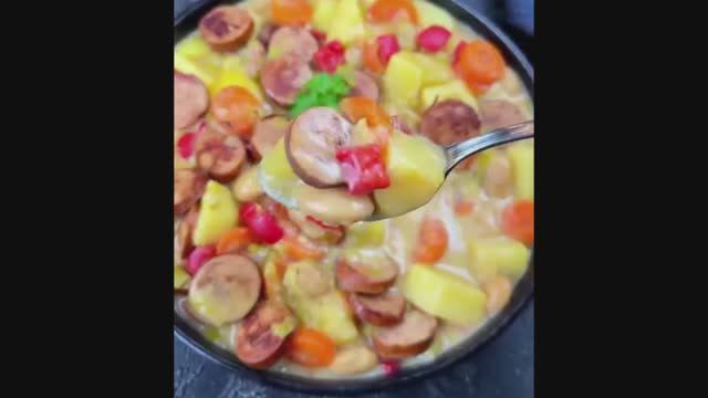 Осеннее рагу с кракауэром. Кулинар