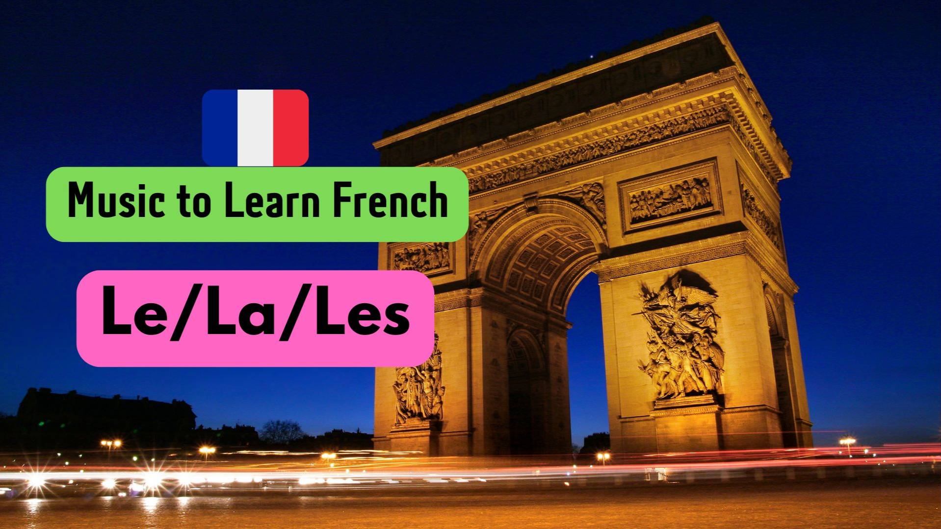 Music to Learn French. Subject Pronouns