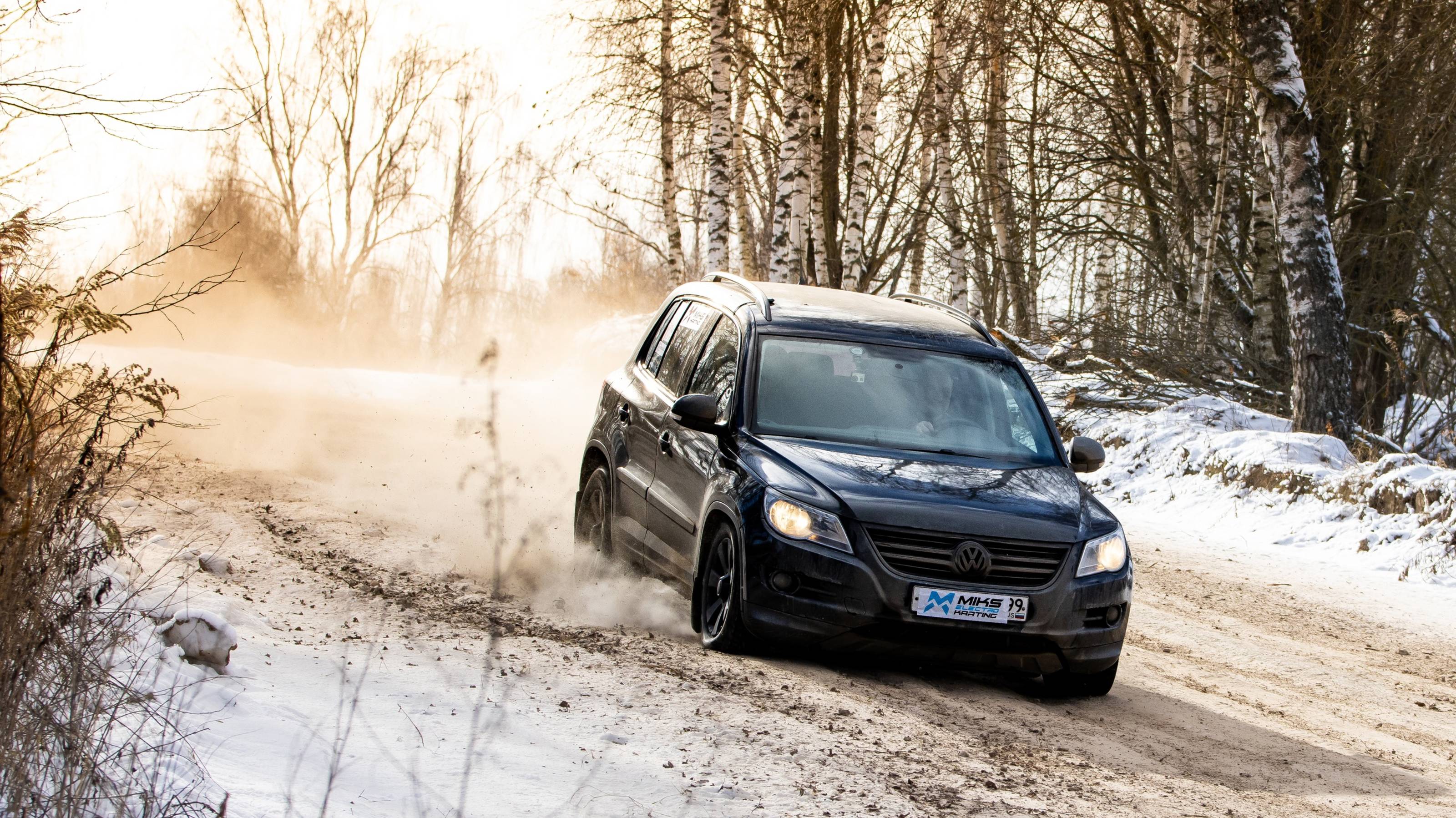 Gymkhana club, СТВС Дмитров,  СУ-1 onboard VW Tiguan.