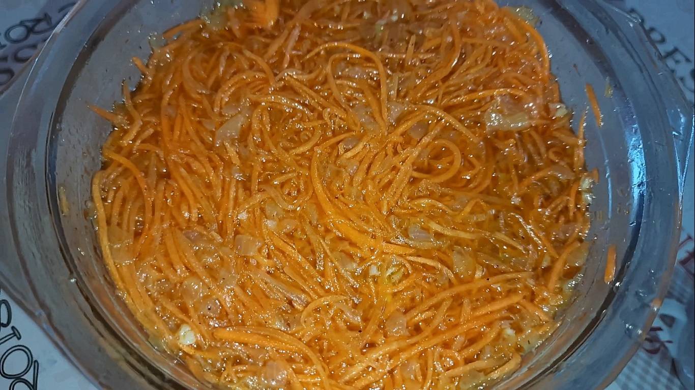 Морковка по-корейски