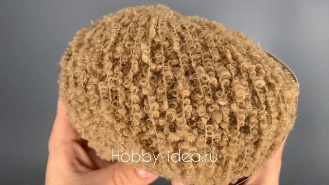 Gazzal Alpaca Boucle 125 Карамель