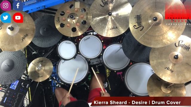 KIERRA SHEARD // DESIRE // Drum Cover