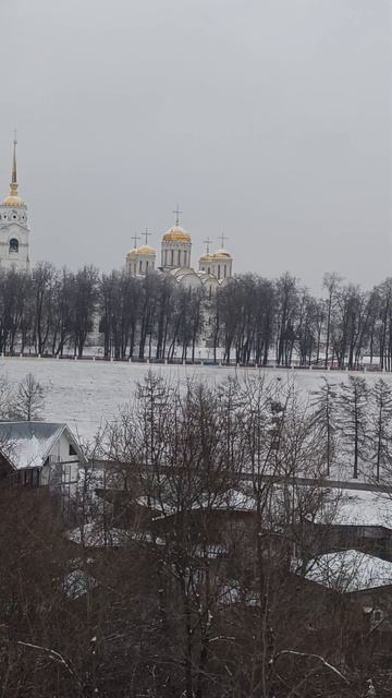 Смотровая площадка у церкви 💒 Георгия Победоносца г.Владимир.#Владимир #владимирскаягуберния