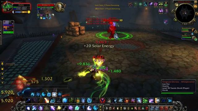 Me Tootough vs Rdruid   hunter