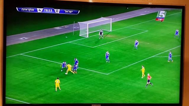 Саламандры на игре Израиль-Украина (U-19)