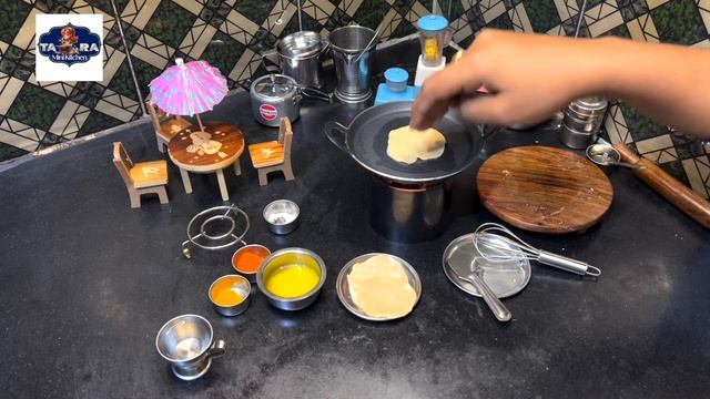 Omlet Chapathi | #miniature #miniaturecooking #asmr #taraminikitchen