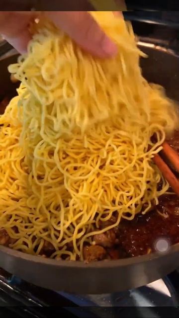 Use MUSTARD to FRY  with NOODLE & BEEF / Seafood 🥢Sooo goood I bet ✍🏻 #shorts #food#subscribe 🫶🏻