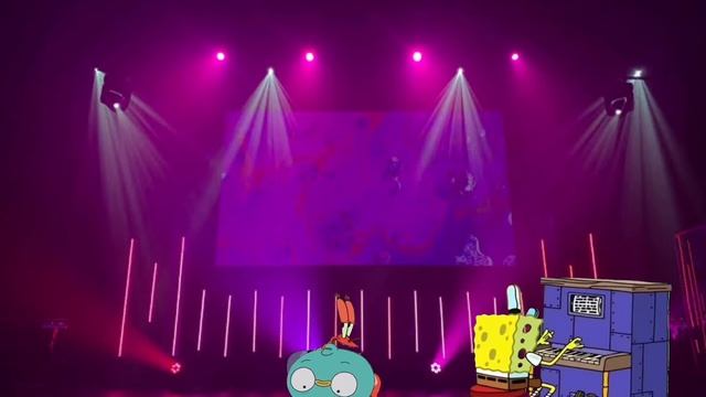 Spongebob & Harvey Beaks Concert with Mr. Krab